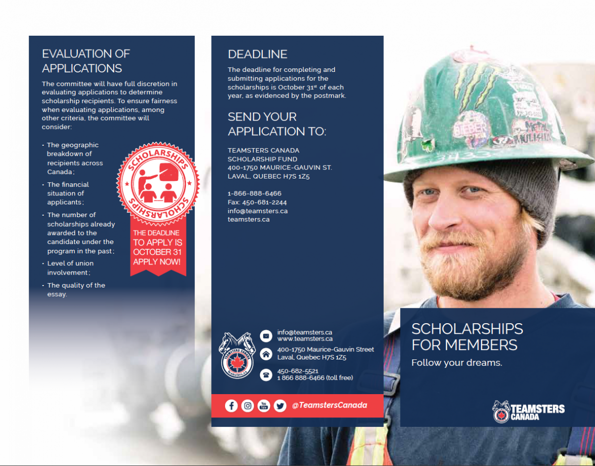 teamsters scholarship